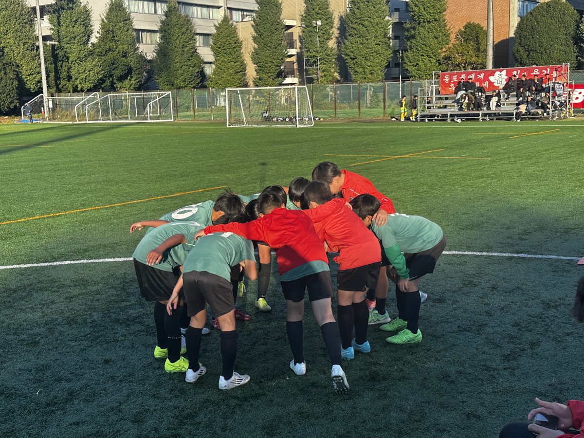 試合前の円陣